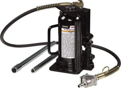 Sunex Tools - 12 Ton Capacity Bottle Jack - 9.1" to 17.6" High - Eagle Tool & Supply