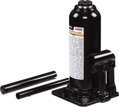 Sunex Tools - 8 Ton Capacity Bottle Jack - 9.1" to 18.3" High, 5.2" Long x 4.72" Wide Base - Eagle Tool & Supply