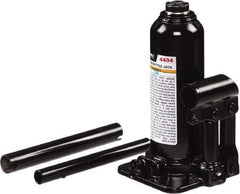Sunex Tools - 4 Ton Capacity Bottle Jack - 7.6" to 14.7" High, 4.33" Long x 4.06" Wide Base - Eagle Tool & Supply