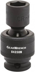 GearWrench - 3/8" Drive 5/16" Standard Universal Impact Socket - 6 Points - Eagle Tool & Supply