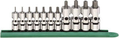 GearWrench - 11 Piece 1/4 & 3/8" Drive Torx Bit Socket Set - T8 to T55 Torx - Eagle Tool & Supply