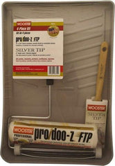 Wooster Brush - 2" Angled Polyester Angular Brush - 2-11/16" Bristle Length, 6-1/2" Wood Fluted Handle - Eagle Tool & Supply