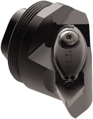 Seco - Left Hand Cut, Size GL40, DN.. 1104.. Insert Compatiblity, Internal Modular Turning & Profiling Cutting Unit Head - 27mm Ctr to Cutting Edge, 32mm Head Length, Through Coolant, Series SteadyLine - Eagle Tool & Supply