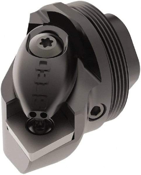 Seco - Right Hand Cut, Size GL32, CN.. 1204.. Insert Compatiblity, Internal Modular Turning & Profiling Cutting Unit Head - 22mm Ctr to Cutting Edge, 32mm Head Length, Through Coolant, Series SteadyLine - Eagle Tool & Supply