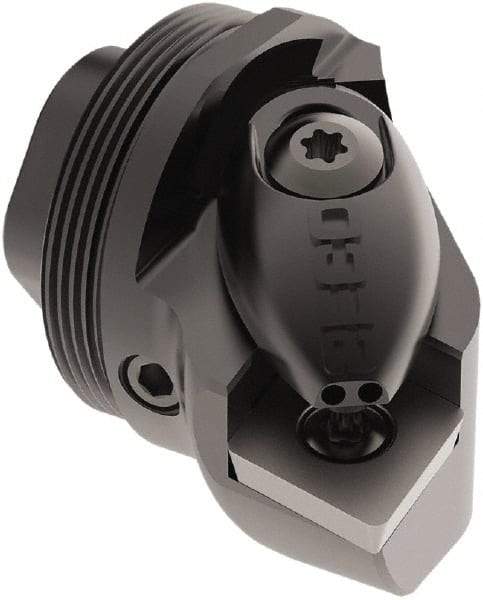 Seco - Left Hand Cut, Size GL50, CN.. 1204.. Insert Compatiblity, Internal Modular Turning & Profiling Cutting Unit Head - 32mm Ctr to Cutting Edge, 32mm Head Length, Through Coolant, Series SteadyLine - Eagle Tool & Supply