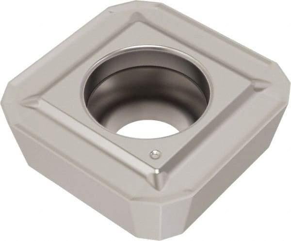 Seco - SPGX1504 MC Grade DS4050 Carbide Indexable Drill Insert - TiAlN/NbN Finish, Square, 5/8" Inscribed Circle - Eagle Tool & Supply