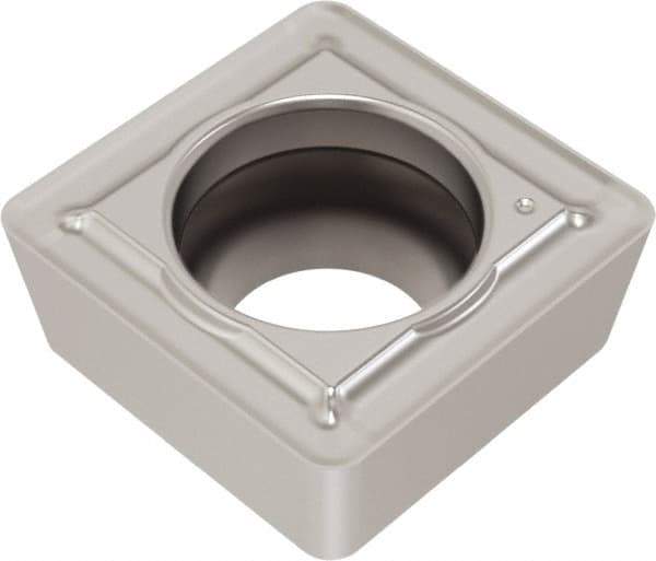 Seco - SCGX09T308 MP Grade DS2050 Carbide Indexable Drill Insert - TiAlN/NbN Finish, Square, 3/8" Inscribed Circle - Eagle Tool & Supply