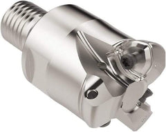 Seco - 27.6mm Cut Diam, 1.8mm Max Depth, M20 Modular Connection Indexable High-Feed End Mill - Screw Holding Method, 218.21-.. Insert, R217.21 Toolholder, Through Coolant - Eagle Tool & Supply