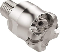 Seco - 27.42mm Cutting Diam, 6mm Max Depth of Cut, Combimaster Indexable Copy End Mill - 4 Inserts, RP.. 1204 Insert, R217.26 Toolholder, Steel, Through Coolant - Eagle Tool & Supply