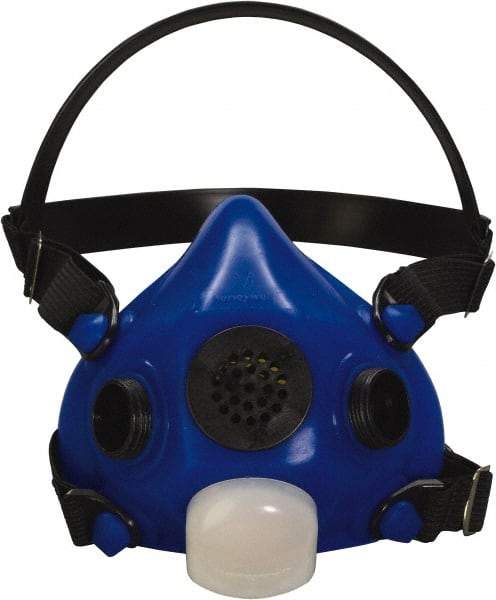 North - Series RU8500, Size M Half Mask Respirator - Cradle Suspension, Threaded Connection - Eagle Tool & Supply