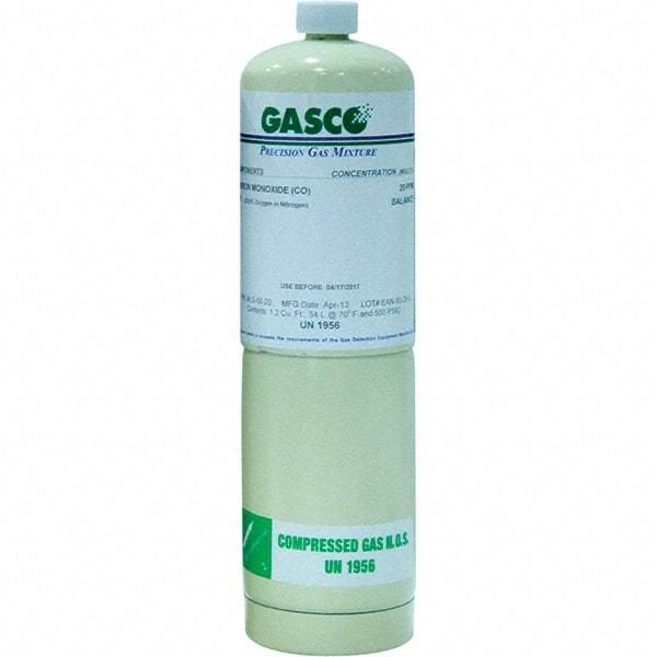 RPB - Gas Detector Calibration CO Gas - Aluminum - Eagle Tool & Supply