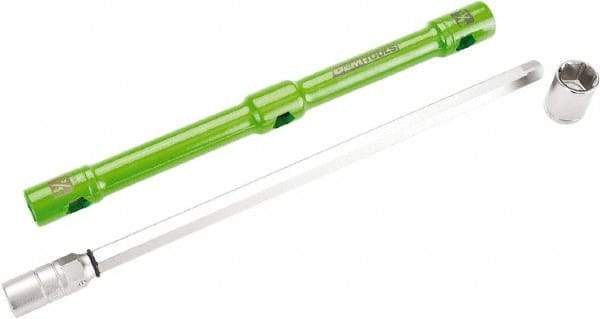 OEM Tools - 26" Long Cross Shaped Lug Nut Wrench Tire Iron - Adjustable, 11/16, 3/4, 13/16, 7/8" Hex, 17, 19, 21, 22mm - Eagle Tool & Supply