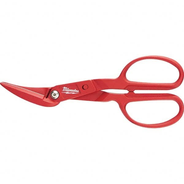 Milwaukee Tool - Snips Snip Type: Tinner's Snip Cut Direction: Straight - Eagle Tool & Supply