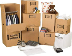 Made in USA - Moving & Box Kits Kit Type: Home Moving Kit Number of Boxes: 57 - Eagle Tool & Supply