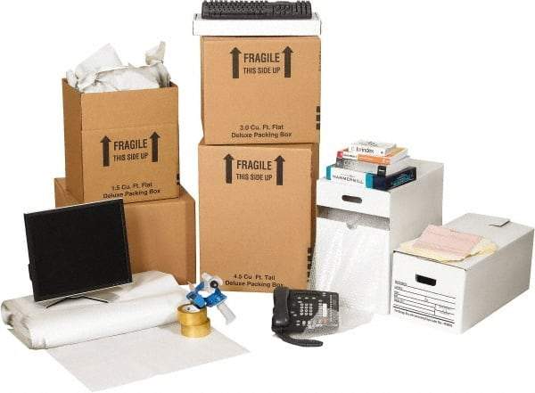 Made in USA - Moving & Box Kits Kit Type: Office Moving Kit Number of Boxes: 37 - Eagle Tool & Supply