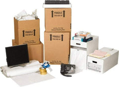 Made in USA - Moving & Box Kits Kit Type: Office Moving Kit Number of Boxes: 37 - Eagle Tool & Supply