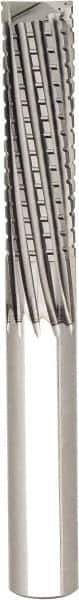 Seco - 6mm, 10 Flute, Single End, Solid Carbide, Corner Chamfer End Mill - 62mm OAL, 10° Helix, Left Hand Flute, 15mm LOC, Right Hand Cut - Eagle Tool & Supply