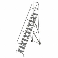 TRI-ARC - Rolling & Wall Mounted Ladders & Platforms Type: Rolling Style: Rolling Platform Ladder - Eagle Tool & Supply