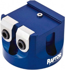 Raptor Workholding - 1-1/2" Jaw Width, 2" High Dovetail Vise - For Use with 4 & 5 Axis Workholding Systems - Eagle Tool & Supply