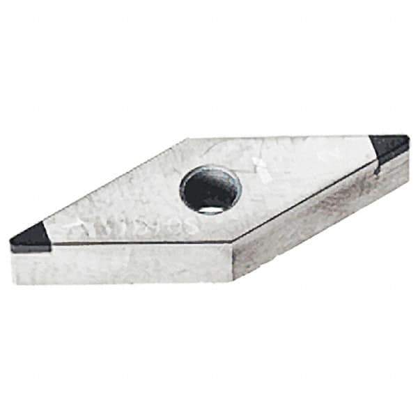 Iscar - VNGA331 M2 Grade IB10S PCBN Turning Insert - Uncoated, 35° Diamond, 3/8" Inscr Circle, 3/16" Thick, 1/64" Corner Radius - Eagle Tool & Supply