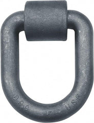 Buyers Products - Steel D-Ring with Integral Bracket - 6" Long, Gray, For Use with Cargo Control - Eagle Tool & Supply