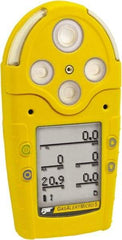 BW Technologies by Honeywell - Visual, Vibration & Audible Alarm, LCD Display, Multi-Gas Detector - Monitors LEL, Oxygen, Hydrogen Sulfide, Carbon Monoxide & Ammonia, -20 to 50°C Working Temp - Eagle Tool & Supply