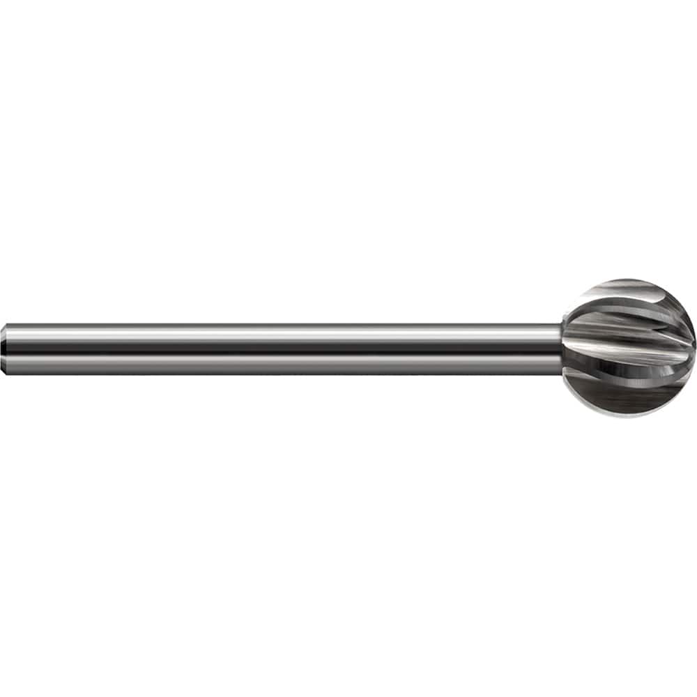 Harvey Tool - 1/2" Diam 300° Wrap Angle 12mm LOC 6-Flute Uncoated Undercut End Mill - Exact Industrial Supply