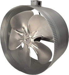 Suncourt - 16" Diam, 1.57 Amp, 120 Volt Duct Fan - 1,100 CFM, 1,180 RPM, Single Speed - Eagle Tool & Supply