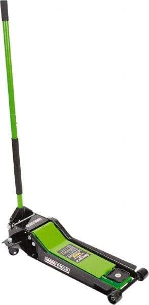 OEM Tools - 2 Ton Capacity Low Profile Jack - 3 to 24" High - Eagle Tool & Supply