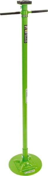 OEM Tools - 1,500 Lb Capacity Support Stand - 52-1/2 to 78" High, 3-1/4" Saddle Length - Eagle Tool & Supply