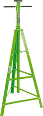 OEM Tools - 4,000 Lb Capacity Underhoist Stand - 56-1/2 to 84-1/4" High, 3-1/4" Saddle Length - Eagle Tool & Supply