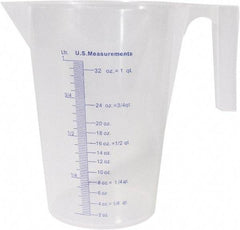 Funnel King - Beakers & Pipettes Type: Measuring Cup Volume Capacity Range: 1,000 mL and Larger - Eagle Tool & Supply