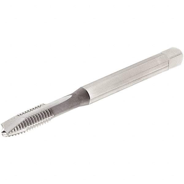 Iscar - 5/16-18 UNC 3 Flute 2B Modified Bottoming Spiral Flute Tap - Cobalt, Oxide Finish, 90mm OAL, Right Hand Flute, Right Hand Thread, Series TPS UNC - Exact Industrial Supply