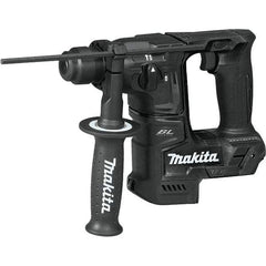 Makita - 18 Volt 11/16" SDS Plus Chuck Cordless Rotary Hammer - 0 to 4,800 BPM, 0 to 680 RPM, Reversible, D-Handle - Eagle Tool & Supply