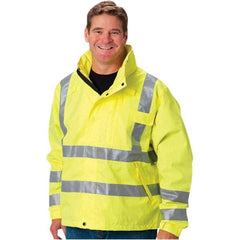 PIP - Size XL, High Visibility Yellow, Waterproof Jacket - Eagle Tool & Supply