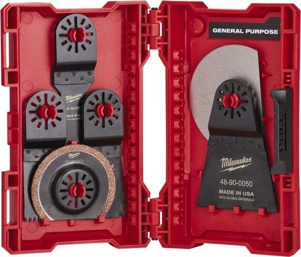 Milwaukee Tool - Rotary Blade Set - Use with Milwaukee Multi-Tool - Eagle Tool & Supply