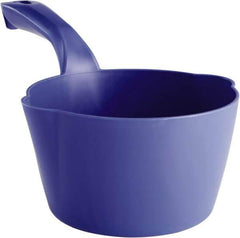 Remco - 32 oz Purple Polypropylene Round Bottom Scoop - 6.8" Wide x 5.3" Deep Bowl, 5-1/2" Handle Length, 11.6" OAL - Eagle Tool & Supply