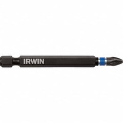 Irwin - Power & Impact Screwdriver Bit Sets Point Type: Phillips, Square, Torx Drive Size: 1/4 Hex - Eagle Tool & Supply