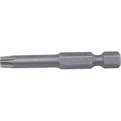 Wiha - T15 Power Bit - 1/4" Drive, 2" OAL - Eagle Tool & Supply