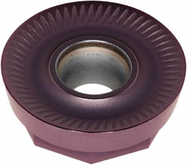 Seco - RPHT2006M0 Grade MP2050 Carbide Milling Insert - TiAlN/TiSiN Finish, 1/4" Thick, 20mm Inscribed Circle - Eagle Tool & Supply