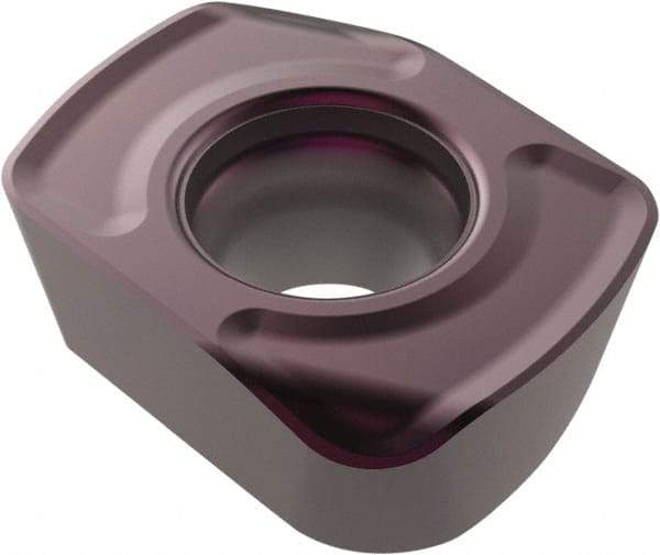Seco - LPHT060310 Grade MP2050 Carbide Milling Insert - TiAlN/TiSiN Finish, 0.1252" Thick, 1/4" Inscribed Circle - Eagle Tool & Supply