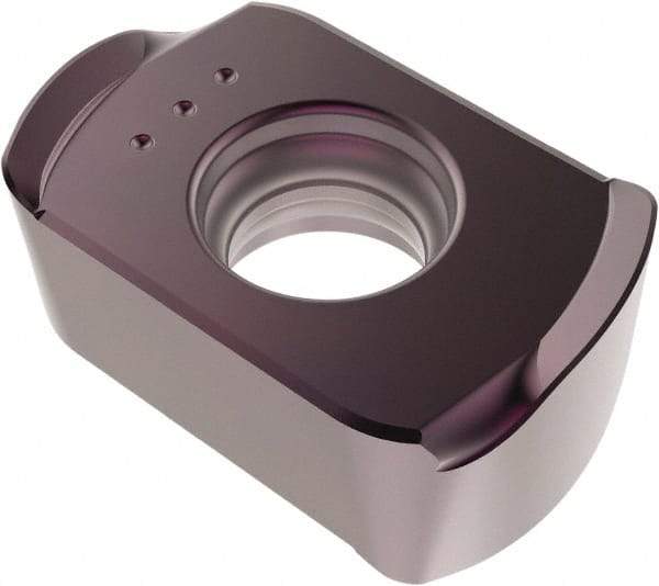 Seco - LOHT060310 Grade MP2050 Carbide Milling Insert - TiAlN/TiSiN Finish, 0.1406" Thick, 1/4" Inscribed Circle - Eagle Tool & Supply