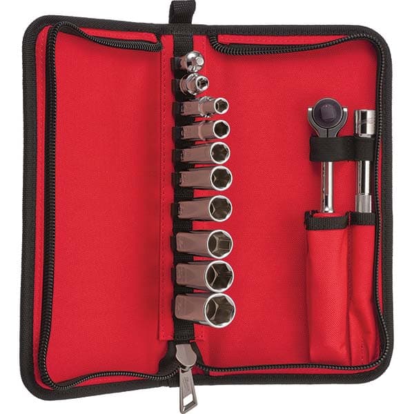 Milwaukee Tool - Socket Sets Measurement Type: SAE Drive Size: 3/8 - Eagle Tool & Supply