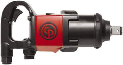 Chicago Pneumatic - 1" Drive, 6,200 RPM, 1,770 Ft/Lb Torque Impact Wrench - D-Handle, 40.4 CFM, 90 psi, 3/8" NPT Inlet - Eagle Tool & Supply