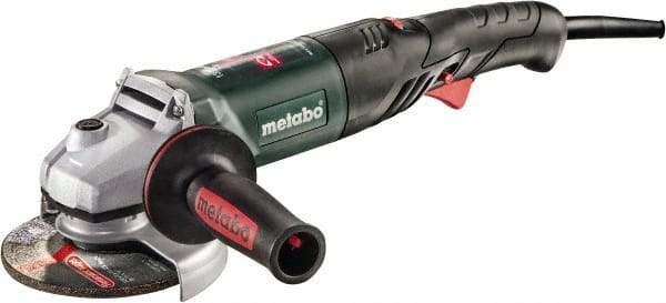 Metabo - 5" Wheel Diam, 11,000 RPM, Corded Angle & Disc Grinder - 5/8-11 Spindle, 120 Volts, 13.2 Amps - Eagle Tool & Supply