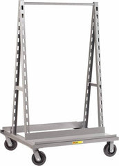 Little Giant - 36" Wide x 67" High x 40" Deep, Adjustable Tray Truck - 2,000 Lb Capacity - Eagle Tool & Supply