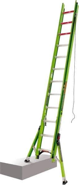 Little Giant Ladder - 24' High, Type IAA Rating, Fiberglass Extension Ladder - 375 Lb Capacity, 22' Working Length - Eagle Tool & Supply