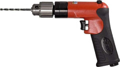 Sioux Tools - 1/4" Reversible Keyed Chuck - Pistol Grip Handle, 1,800 RPM, 12 LPS, 0.5 hp, 90 psi - Eagle Tool & Supply