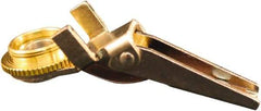 Milton - 150 Max psi Closed Check Brass Air Chuck - Clip On Chuck, Lock-On - Eagle Tool & Supply