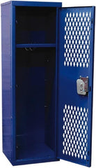 Hallowell - 1 Door, 1 Tier, Locker - Eagle Tool & Supply